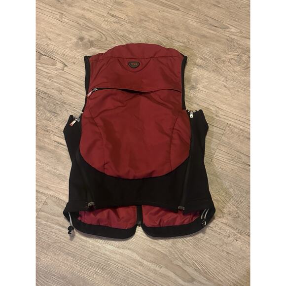 Tumi Vintage Rust Travel Vest Men Medium Explorer Outdoor Tactical Retail $450 - Picture 2 of 3